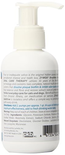 Pet King Brands Zymox Water Additive Oral Solution, 4-Ounce Pump