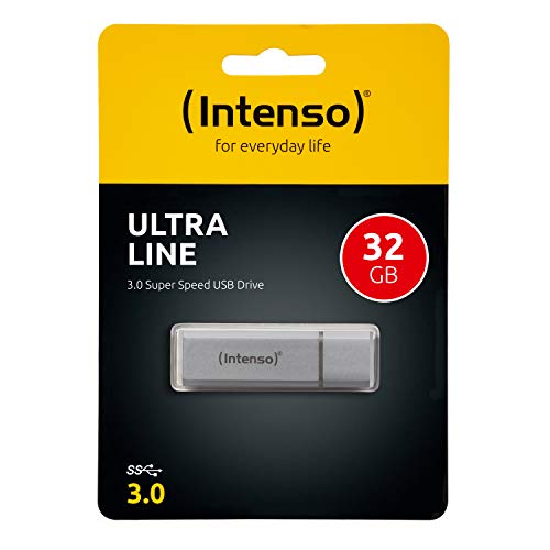 Intenso Ultra Line, 32GB Speicherstick, USB 3.2 Gen 1x1, silber – Bild 4