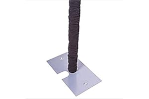 TABLECLOTH MARKET Pipe Covers Spandex 12 Feet Pole Cover Upright for Dj Speakers Lighting Pipe and Drape Stage Black