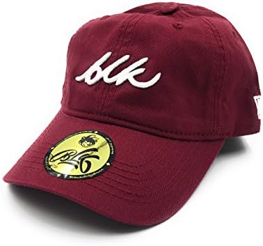 Gold Supreme B L K Simple Dad Hat (Burgundy)