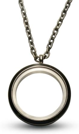Floating Charm Photo Locket - 23" Rounded Box Chain