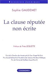 La  clause réputée non écrite