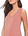 KEEDONE Women's Sleeveless Pockets Casual Swing T-Shirt Dresses (M, 01Dusty Pink)
