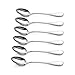 Artaste Rain 18/10 Stainless Steel (Silver (Set of 6), Espresso Spoon (4.85-Inch))