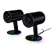 Razer Nommo Chroma: Custom Woven 3" Glass Fiber Drivers - Rear-Facing Bass Ports - Bass Knob w/ Automatic Gain Control - Razer Chroma Enabled - Full Range 2.0 PC Gaming Speakers, Black primary