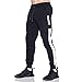 BROKIG Men's Gym Joggers Pants Workout Training Slim Fit Sweatpants with Zipper Pockets