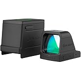 OLIGHT Osight 3 MOA Rechargeable Dot Open Reflex Sight with Charging Cover, Tactical Parallax-Free Sights, Picatinny Mount Compatible - Green/Red Dot Options