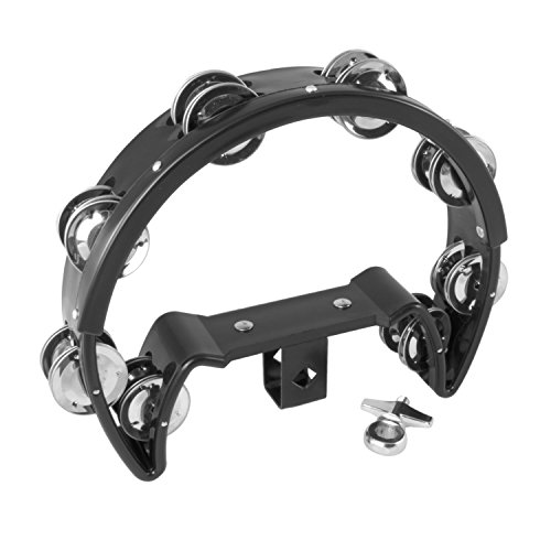 Tiger Half Moon Drum Kit Mountable Tambourine Black Buy Online in