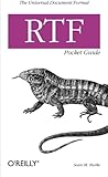 RTF Pocket Guide by Sean M. Burke