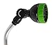 Garden Products USA Garden Spray Watering Wand for Hose with 7 Nozzle Patterns and Easy Shut Off Valve for Lawns, Gardens, Baskets, Flowers, Shrubs, and More, 33 Inch Long Handle