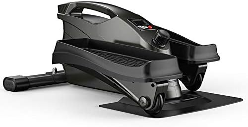 ZKORN Mini Stepper, Under Desk Elliptical Steppers for Exercise with Non-slip Pedal & Adjustable Magnetic Resistance, for Home Office Exercise Buttocks, Legs, Thighs, Waist & More