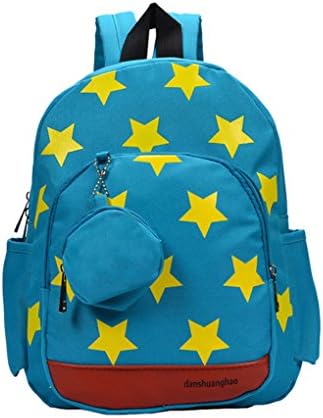 YYLIANG Baby Kid's Backpack -12.2 Inch - 1-5 Years Old (Light-Blue)