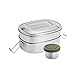Stainless Steel Insulated Metal Lunch Bento Box Set. 2 Layer, 3 Compartment Japanese Divided Tiffin Stacking Eco Lunchbox Food Container for Men, Women, Kids, Adults. Ecofriendly Bentobox.