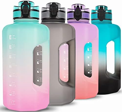 GIFUBOWA Sports Water Bottle BPA Free Leak Proof Big Drinking