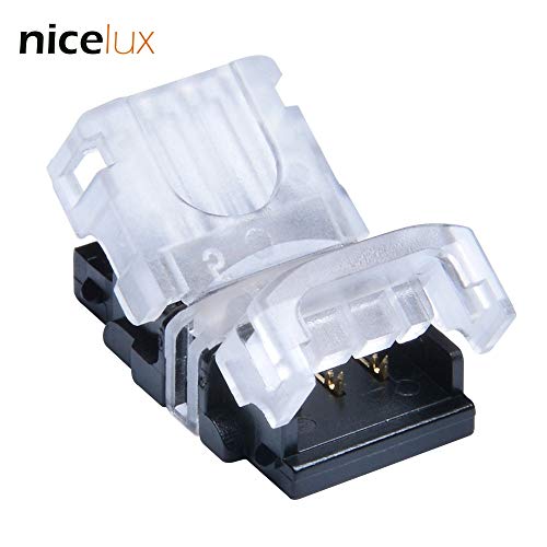 Davitu 5pcs Connector for 3 Pin 10mm IP20 WS2812 Non-waterproof LED Pixel Strip Digital Light to Wire Connection WS2812B Connector - Thumbnail 6