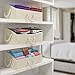 Sorbus Storage Bins [3-Pack] Fabric Storage Baskets, Foldable Closet Organizer Trapezoid Storage Box (Beige)