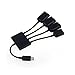 Micro Usb HUB Adaptor with Power,Cppslee Charger OTG Host Cable Cord Adapter Connector for Android Smart Phone Tablet Samsung Galaxy S3 S4 S5 Note 2 4 Edge HTC One Desire 820 Sony Xperia Compact LG