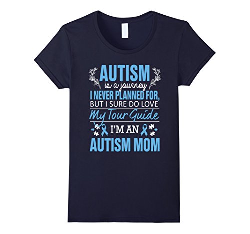 Women's Autism Shirt - Autism Awareness Shirt For Mom XL Navy