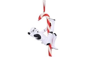 Nemesis Now Stormtrooper Candy Cane Hanging Ornament Decoration 12cm, Christmas