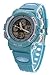 Kid Watch 30 M Waterproof Sport Dual Time Display LED Alarm Stopwatch Digital Child Quartz Wristwatch for Boy Girl - Blue