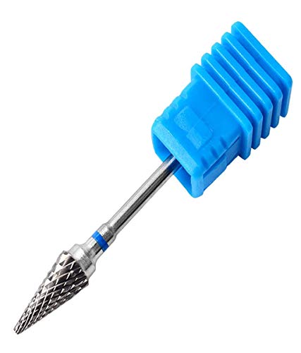 Yeefant Nail Art Drill Bit, 1 Pcs Nano Coated Carbide Nail Drill Bit Gel Remove Polishing Nail Art Manicure Pedicure Tool for Home & Salon Electronic Nail Polisher