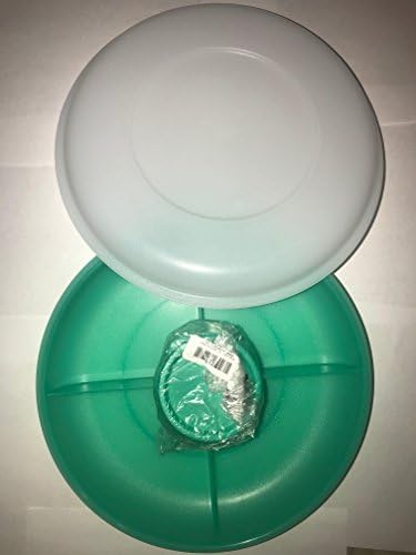 Tupperware Small Serving Center Set Aqua Green 10.5" Diameter