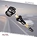 Autel MX-Sensor 2 in 1 (315MHz + 433MHz) Snap-in 100% Cloneable TPMS Programmable Sensors Tire Pressure Monitoring System (Rubber Valves,Set of 4 Pieces)