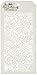 Stampers Anonymous Tim Holtz Layered Stencil, 4.125-Inch by 8.5-Inch, Doily, White