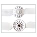 eoocvt 2 Pairs Propeller Rotor Blade Sets A and B for YUNEEC Typhoon G Q500 Q500+ Q500 4k RC Quadcopter Drone - White