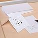 1InTheOffice Unruled Index Cards 3x5, Blank White Note Cards 500/Pack