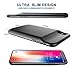Proker iPhone x Battery case 3200mah slim external charging case for iPhone X Support lightning headset(Black)