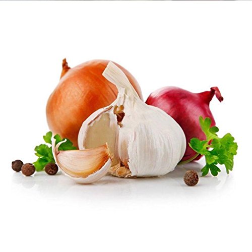 Afco 200 Pcs Herb Garlic Seeds Organically Grown Vegetable Balcony Bonsai Wonderful Gardening Gifts - Thumbnail 3