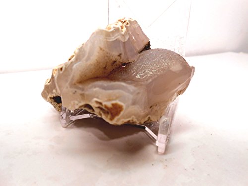 Rock Tumbler Gem Refill Kit New Mexico Blue "Luna" Agate Rough 8oz