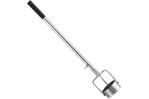 WIXUIPR Hole Breaking Tool Adjustable Handle Length for Easy Hole Punching Metal Plastic Film Puncher Film Punching Weed Remo