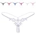 FasiCat Women G String Thong Panties Sexy Pearl Lace Leaves Briefs Underwear