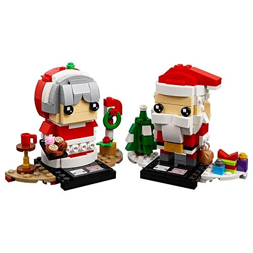 LEGO Herr und Frau Weihnachtsmann - Wünsche Frohe BrickHeadz™ Weihnachten – mit Herrn und Frau Weihnachtsmann! – Bild 7