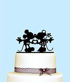 Ustensiles A Patisserie Patisserie Mickey Mouse Kisses Minnie Mouse Gateau De Mariage Gateau De Fete De Fiancailles En Noir Brillant Patisserie Allopizzaterrebonne Com