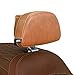 Show Chrome Accessories 30-209 Saddle Detachable Smart Mount Backrest (Indian)