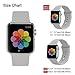 UPOLS Compatible with Apple Watch Band 38mm 42mm 40mm 44mm Sport Band, Silicone Sport