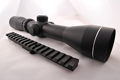 US-DEALS 2-7X32MM Pistol Scout Scope With DUPLEX RETICLE And Mosin Nagant Weaver Rail Type Scout Rifle Scope Mount