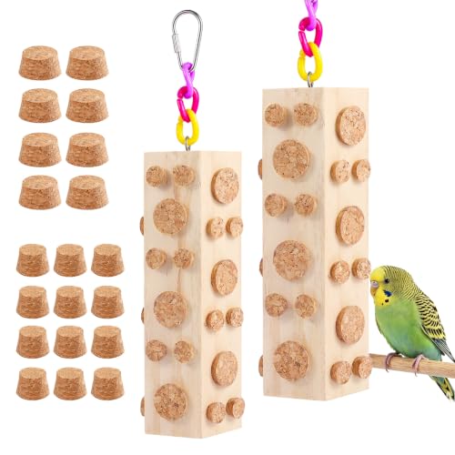 Uyoupet Bird Foraging Cork Toy