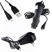 Fosmon Technology Micro USB Value Bundle for the BLU Studio 5.5 / Studio 5.3 II / BLU Studio 5.0 - Includes Home AC Wall Charger, 12V Car Charger and Micro USB Charge & Transfer Cable