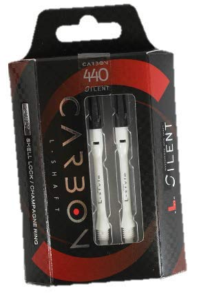 L-style Carbon Dart Shafts – Spinning Slim – 440 (Slim) – White