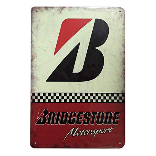 6 pcs Retro Vintage Tin Signs, Wall Metal Posters Plaques, Home Bar Garage Man Cave Decor, 8'x12'/20x30cm