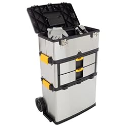 Portable Tool Box - Storage Compartments for