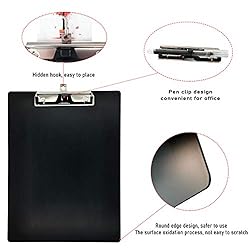 LIUSHUN LSBS Aluminum Office Clipboard Metal