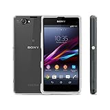 SOJITEK BPA-Free Sony Xperia Z1 Compact /D5503 Crystal Clear Transparent TPU Silicone Soft Rubber Protective Plastic Cover Case