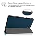 Fintie Samsung Galaxy Tab A 10.1 Case, Ultra Lightweight Protective Slim Shell Stand Cover with Auto Sleep/Wake for Samsung Tab A 10.1 Inch (NO S Pen Version SM-T580/T585/T587) Tablet, Navy
