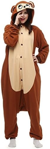 Engeryplay Adult Unisex Animal Halloween Costume Onesie Cosplay Outfit