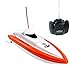 Rabing F1 High Speed RC Boat Remote Control Electric Boat-Orange (Only Works In Water)